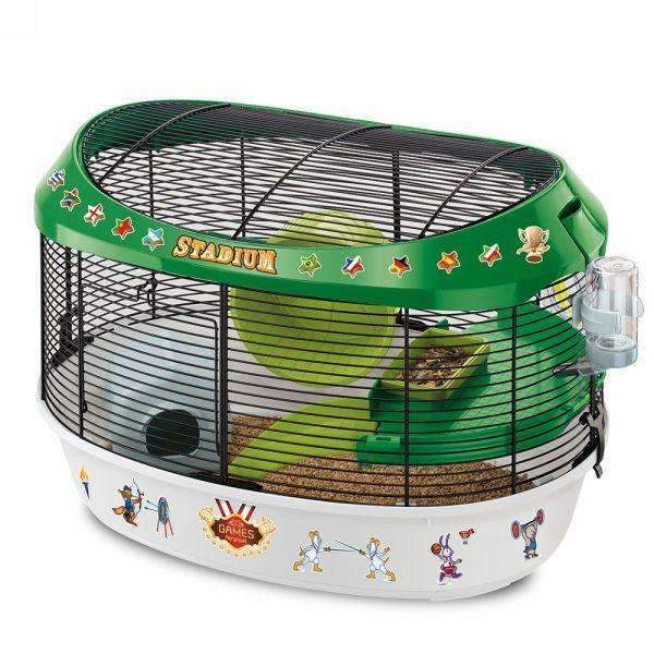 Ferplast Stadium Hamster cage with coloured stickers