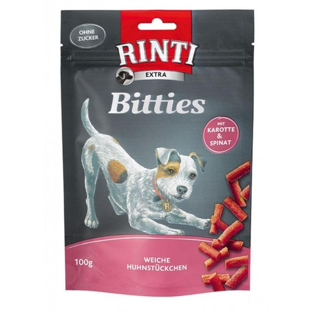 Rinti Extra Mini Bitties Chicken & Carrots & Spinach - 100 g