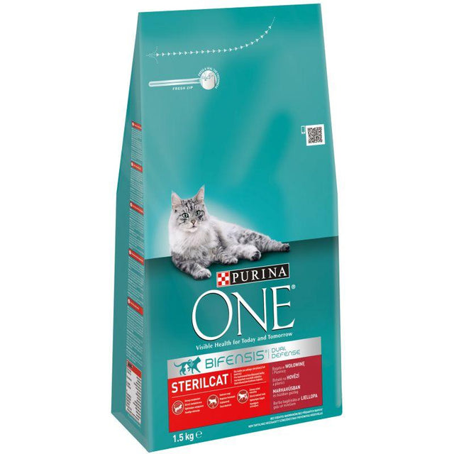 Purina One Sterilcat Beef & Wheat - 1.5kg