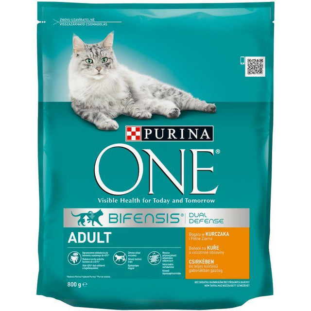 Purina One Adult Chicken & Whole Grains - 800g