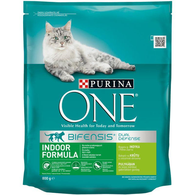 Purina One Indoor Turkey & Whole Grains - 800g