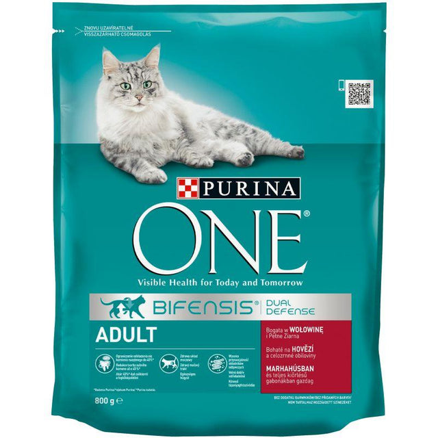 Purina One Adult Beef & Whole Grains - 800g