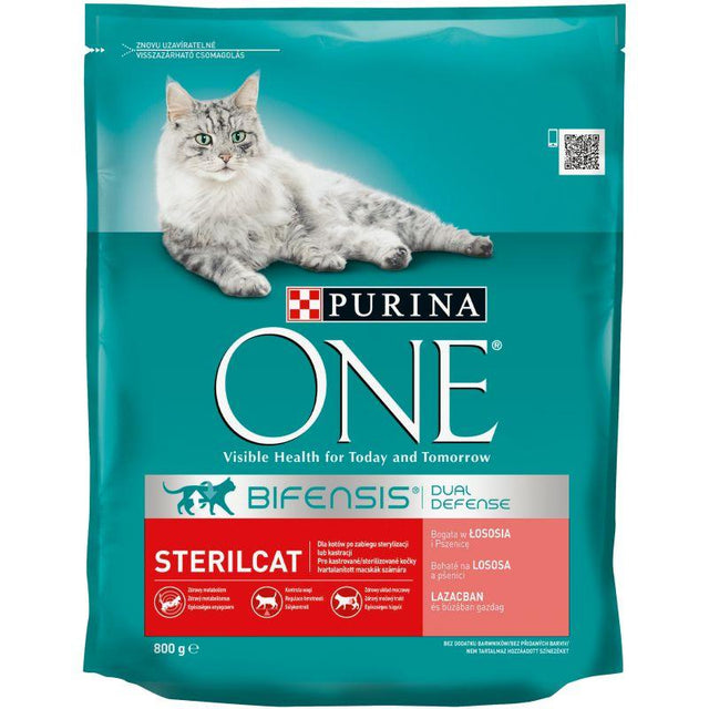 Purina One Sterilcat Salmon & Wheat - 800g