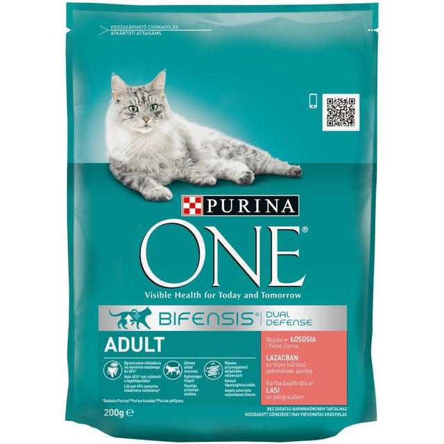 Purina One Adult Salmon & Whole Grains - 200g
