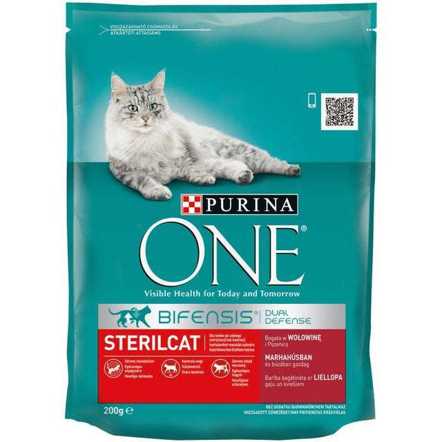 Purina One Sterilcat Beef & Wheat - 200g