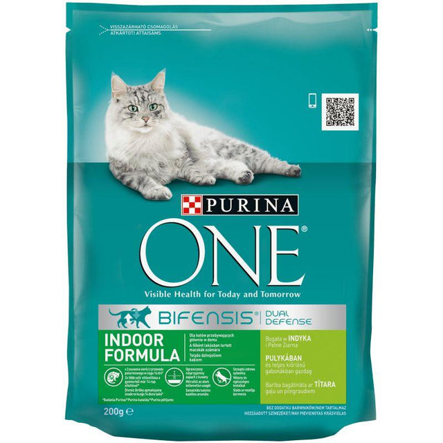 Purina One Indoor Turkey & Whole Grains - 200g