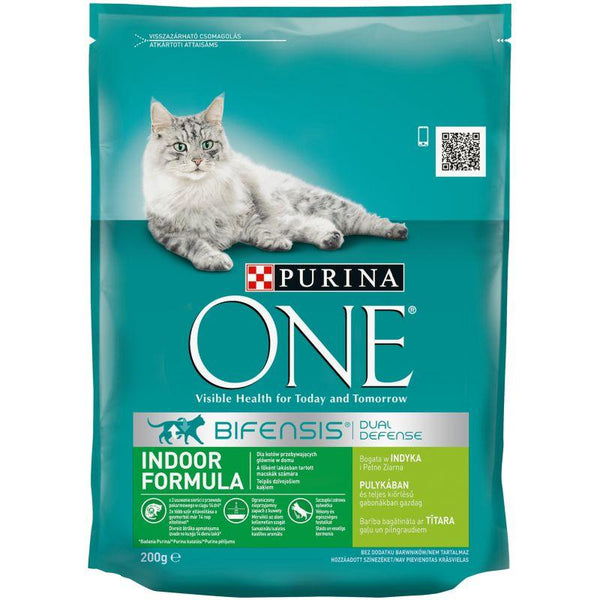 Purina One Indoor Turkey & Whole Grains - 200g