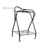 Folding Saddle Display Stand 4 Wheels
