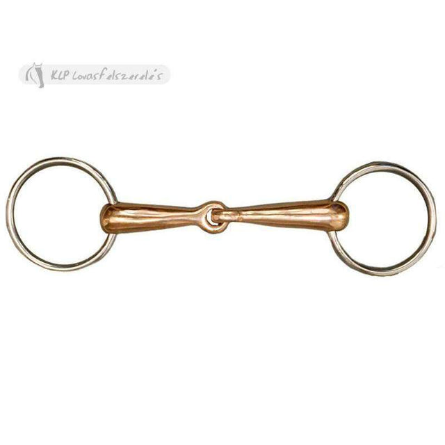 Ring Snaffle Bit Copper Stainless Steel