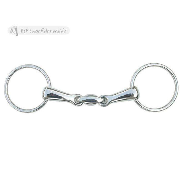 Ring Snaffle Bit Stainless Steel With French Link