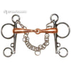 Pelham Bit Stainless Steel With Copper Mouth