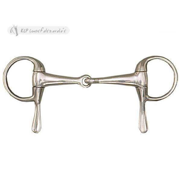 Half Cheek Bit Solid Stainless Steel