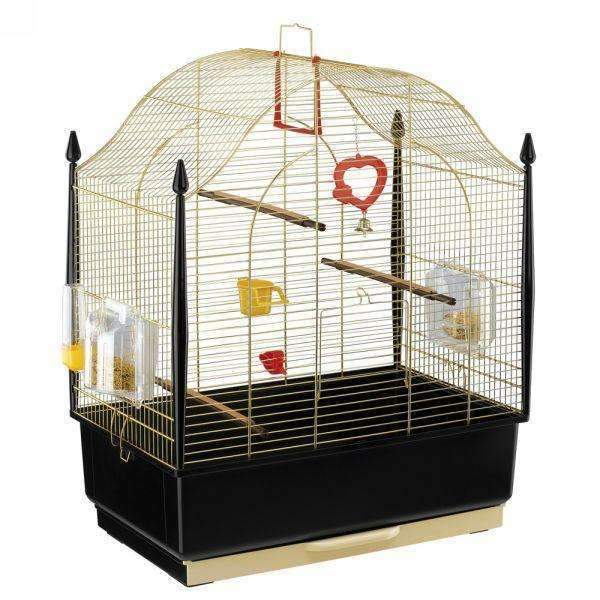 Ferplast Villa BRASS Bird Cage Black (m)