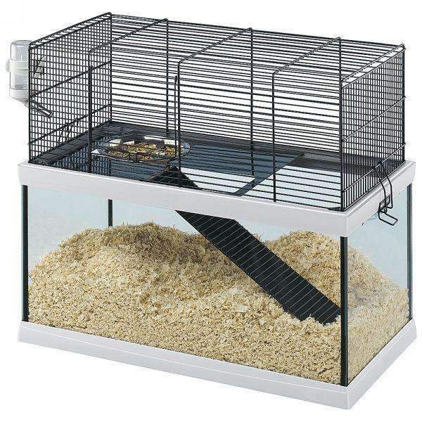 Ferplast Gabry 50 Rodent,Gerbil,Mice cage, made of glass