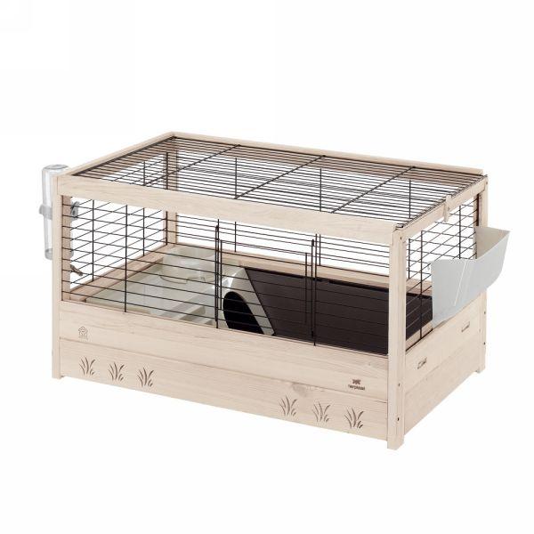 Ferplast Arena 80 Guinea Pig/Rabbit Cage (Wood+Plastic)