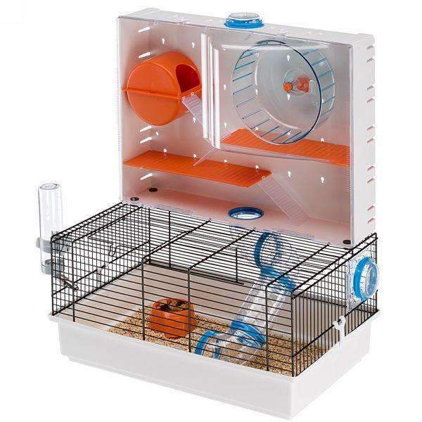 Ferplast Olimpia Hamster cage, with tubes and playing area