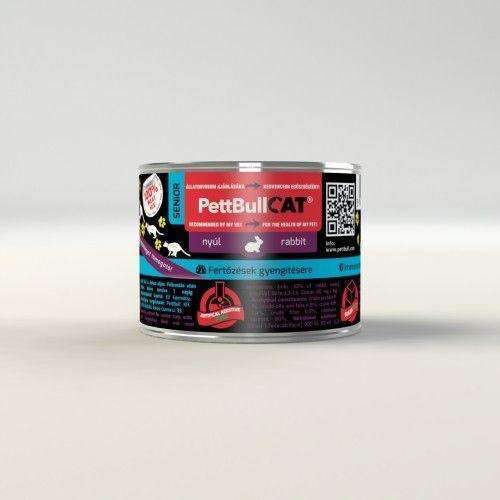 PettBullCat Senior - Rabbit (200 gr)