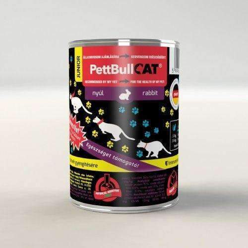 PettBullCat Junior - Rabbit (400 gr)