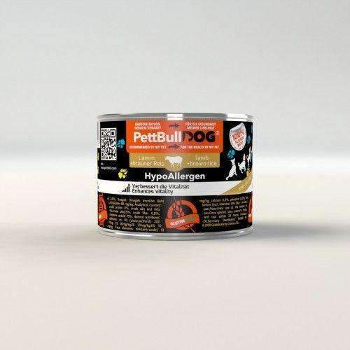 PettBullDog HypoAllergen - Lamb with brown rice (200 gr)