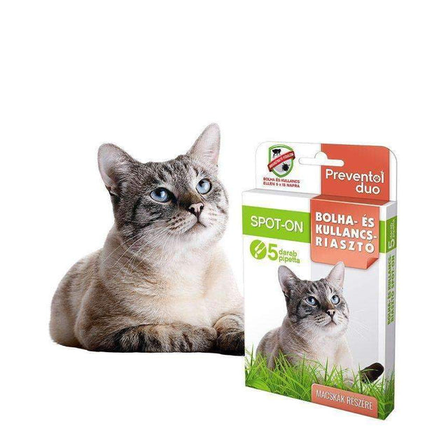 Preventol Duo Flea And Tick Spot-on For Cats (1-20kg)