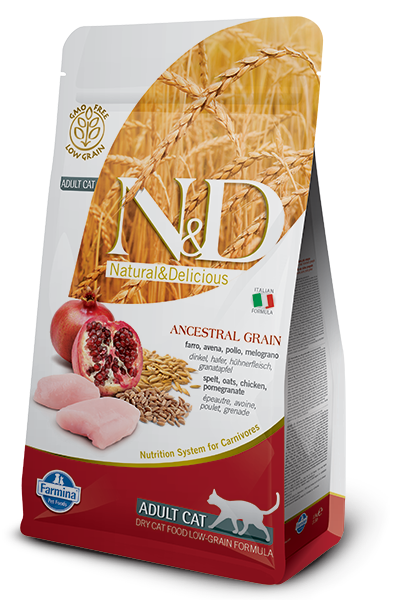 Farmina N&D Low Grain Chicken & Pomegranate Adult - 300g