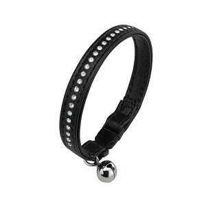 Ferplast Lux Cat C 12/25 Eco Synthetic Leather Collar Black