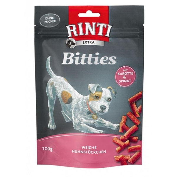 Rinti Extra Mini Bitties Chicken & Carrots & Spinach - 100 g
