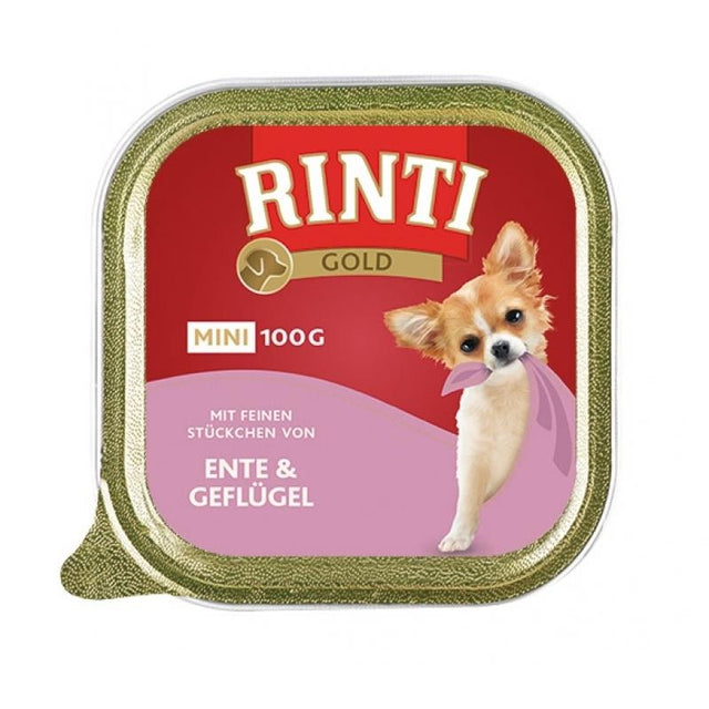 Rinti Gold Mini Duck And Poultry - 100g