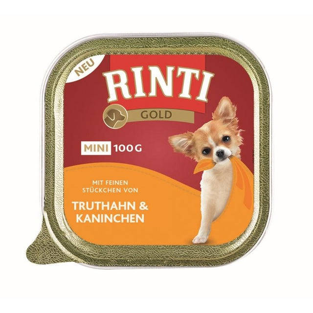 Rinti Gold Mini Rabbit & Turkey - 100g