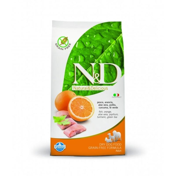 Farmina N&D Grain Free Fish & Orange Adult Medium - 12kg