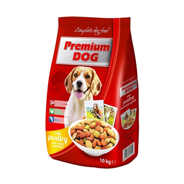 Premium Dog Poultry & Vegetable - 10kg