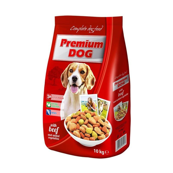 Premium Dog Beef & Vegetable - 10kg