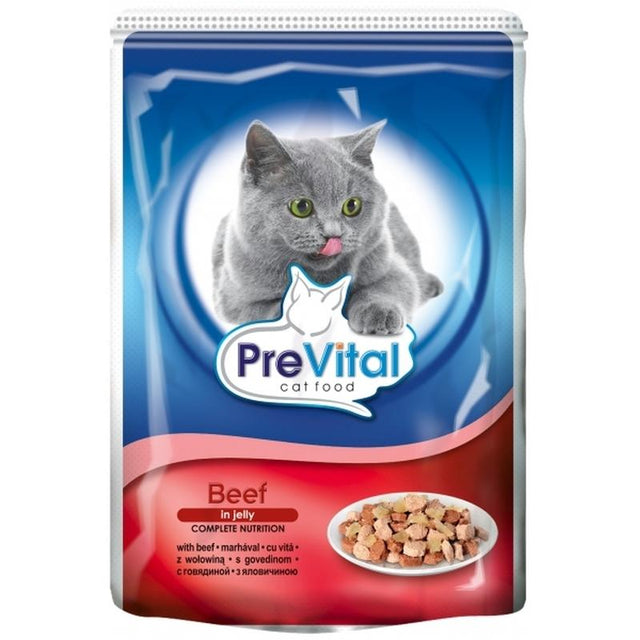 Prevital Pouch Beef In Jelly - 100gr