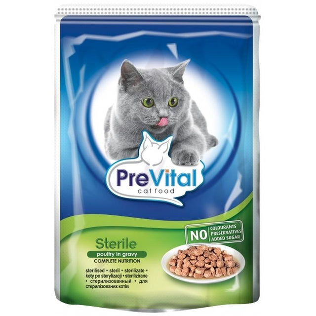 Prevital Pouch Sterilised Chicken In Gravy - 100gr