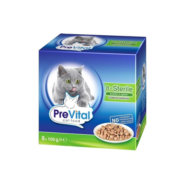 Prevital Vital Box Pouch Sterilised Chicken In Gravy - 800 g