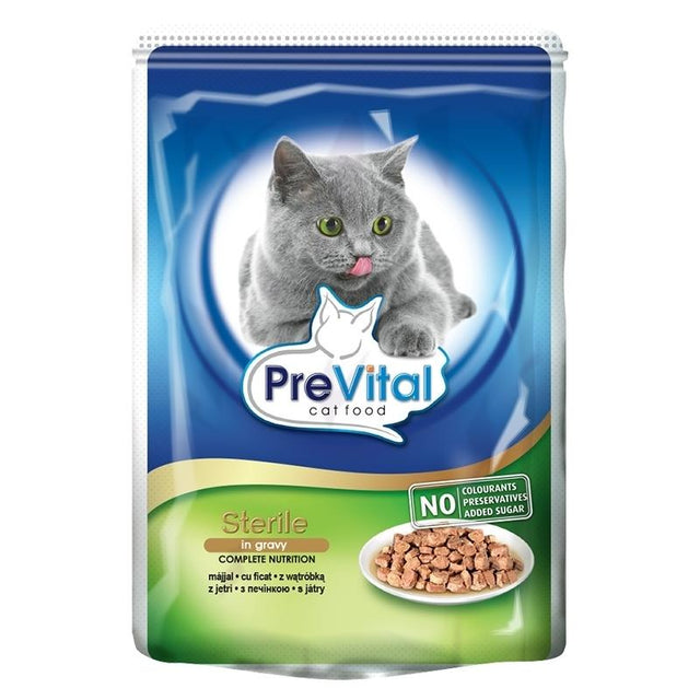 Prevital Pouch Sterilised Liver In Gravy - 100gr