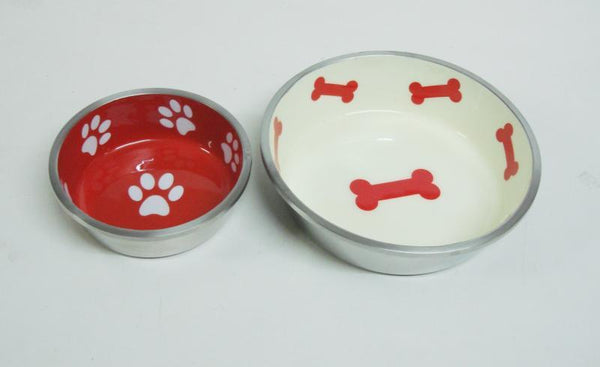 Raintech Stainless Steel Bowl Woth Ceramic Surface - 12,5cm