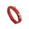 Ferplast Joy C 12/19 Irnitation Leather Collar Red